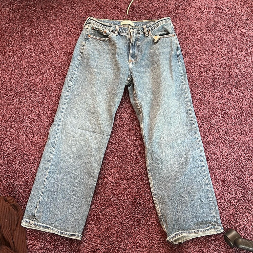Abercrombie baggy low rise